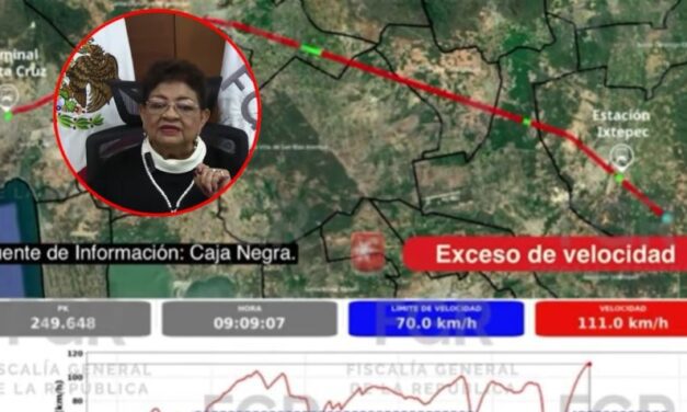 FGR revela «exceso de velocidad» como causa de descarrilamiento del Tren Interoceánico: «viajaba a 65 km por hora»