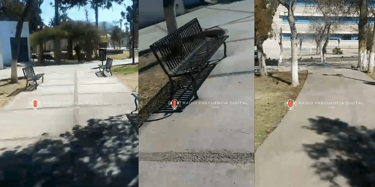 Cambia Bonilla promesa: bancas del Lerdo hasta licitarlas