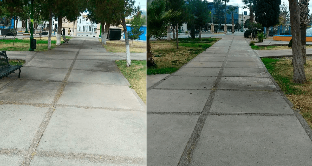 Denuncian incumplimiento de Bonilla en Parque Lerdo