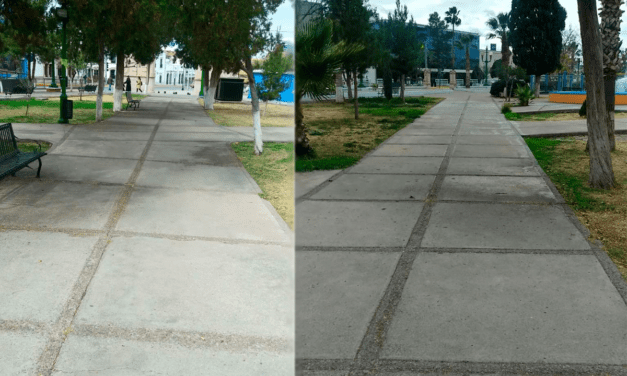 Denuncian incumplimiento de Bonilla en Parque Lerdo