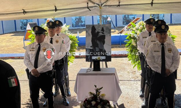 Rinden homenaje a «Vico», agente canino caído en su deber