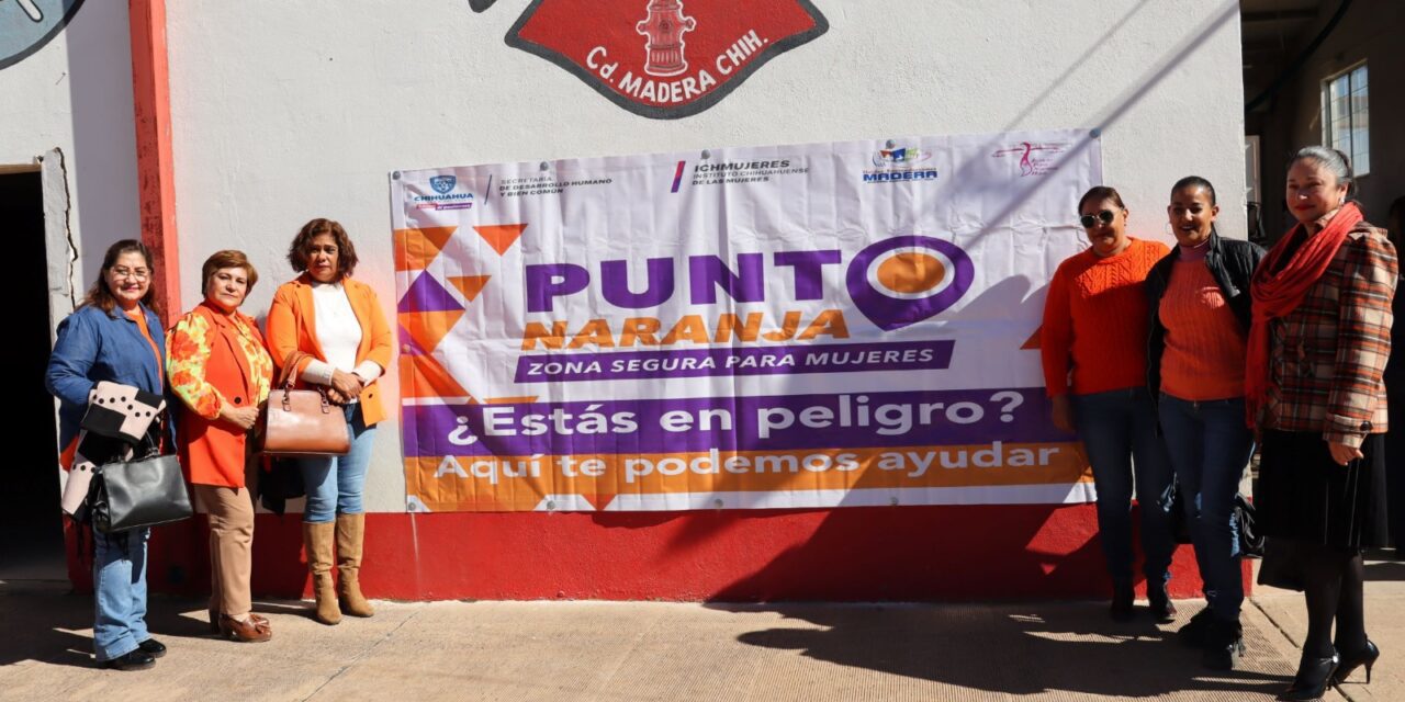 Habilitados 283 Puntos Naranja en 24 municipios para la seguridad de las mujeres