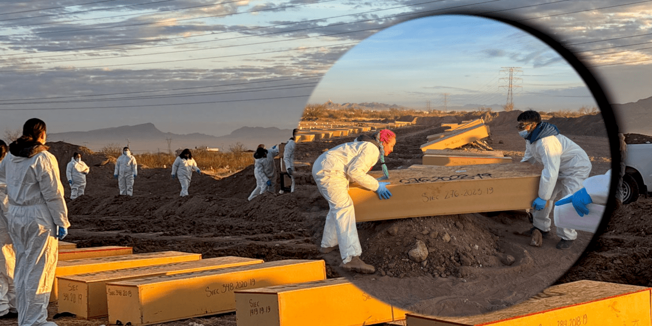 Inhuma FGE 60 cuerpos en Carrizalillo