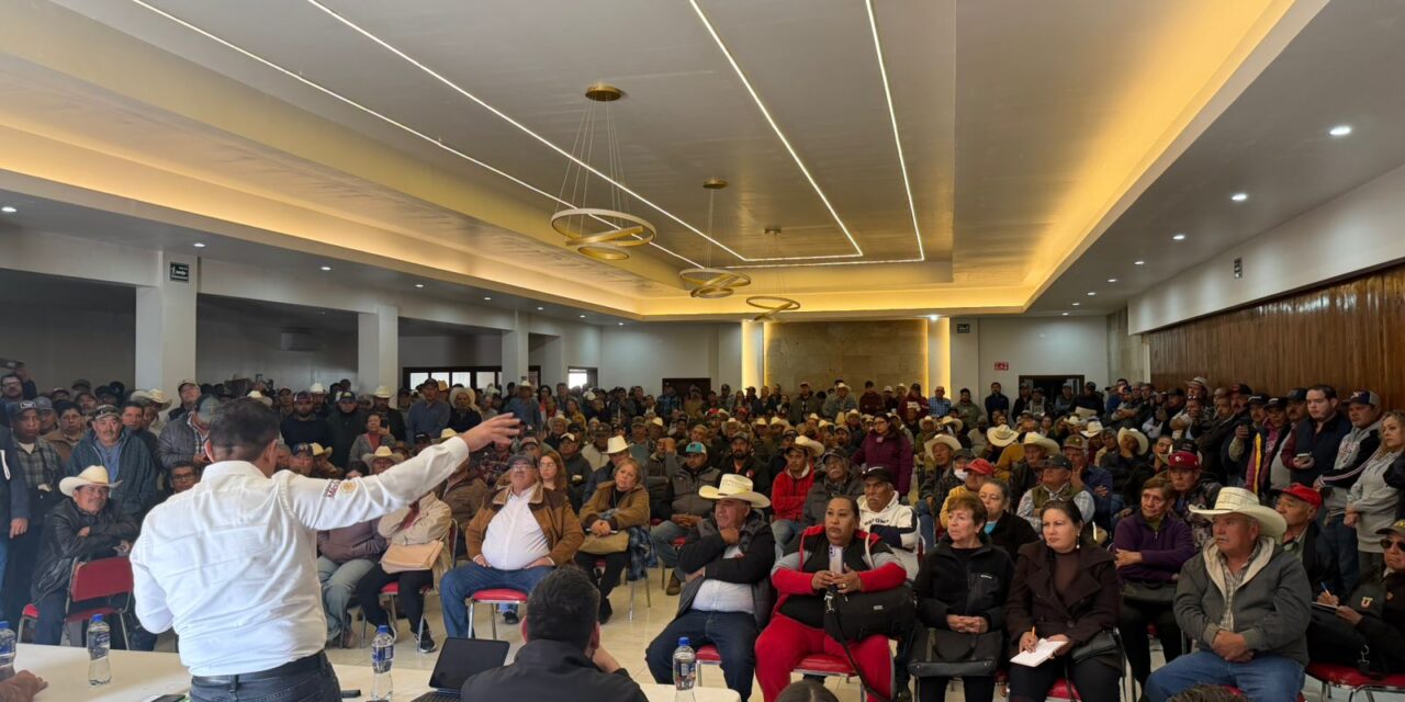 Invita Conagua a regularizar situación a productores de Jiménez