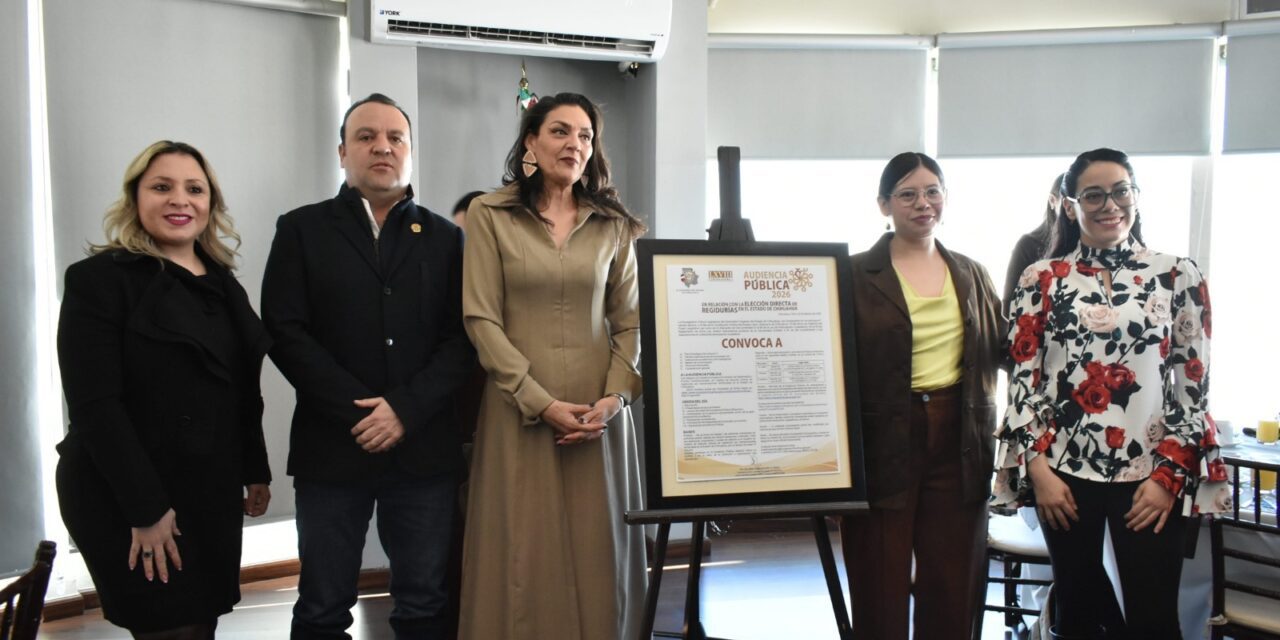 Convocan a Audiencias Públicas sobre elección directa de regidurías