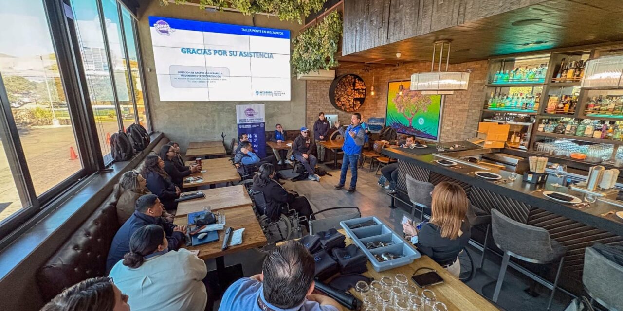 Capacita Estado a personal del sector restaurantero en materia de inclusión