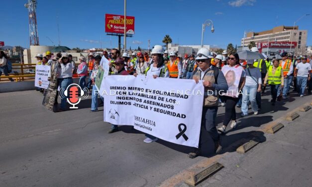 Exigen seguridad y justicia para mineros