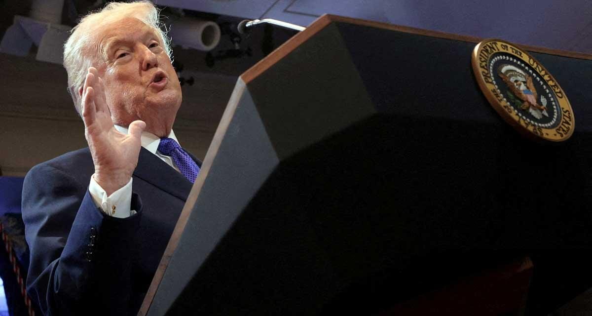 Trump amenaza con un “golpe muy duro” a Irán este sábado