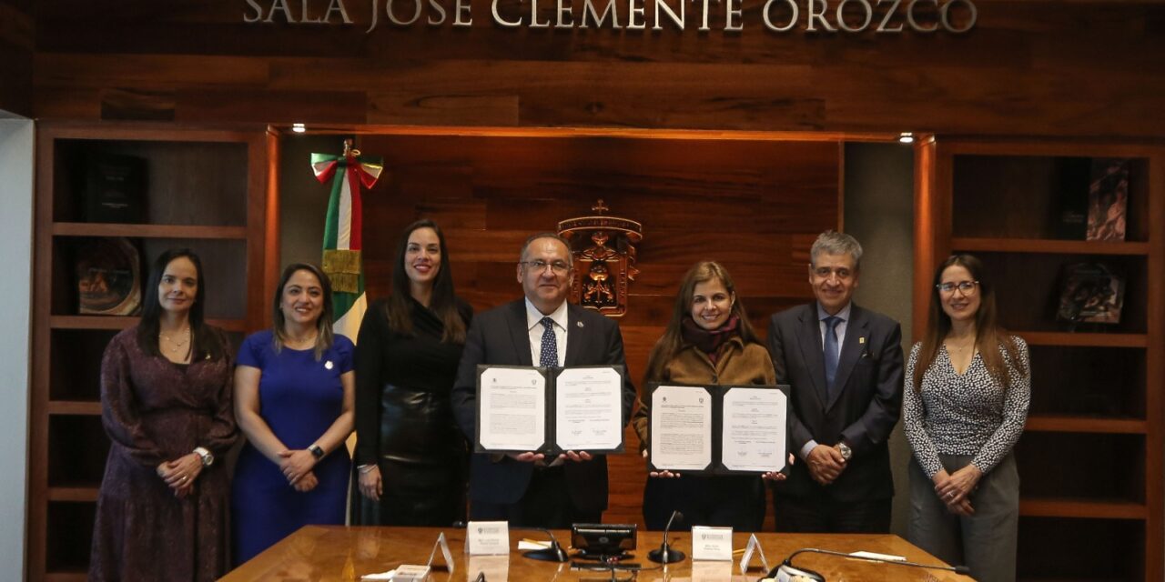 Firma UACH convenio de colaboración con la Universidad de Guadalajara